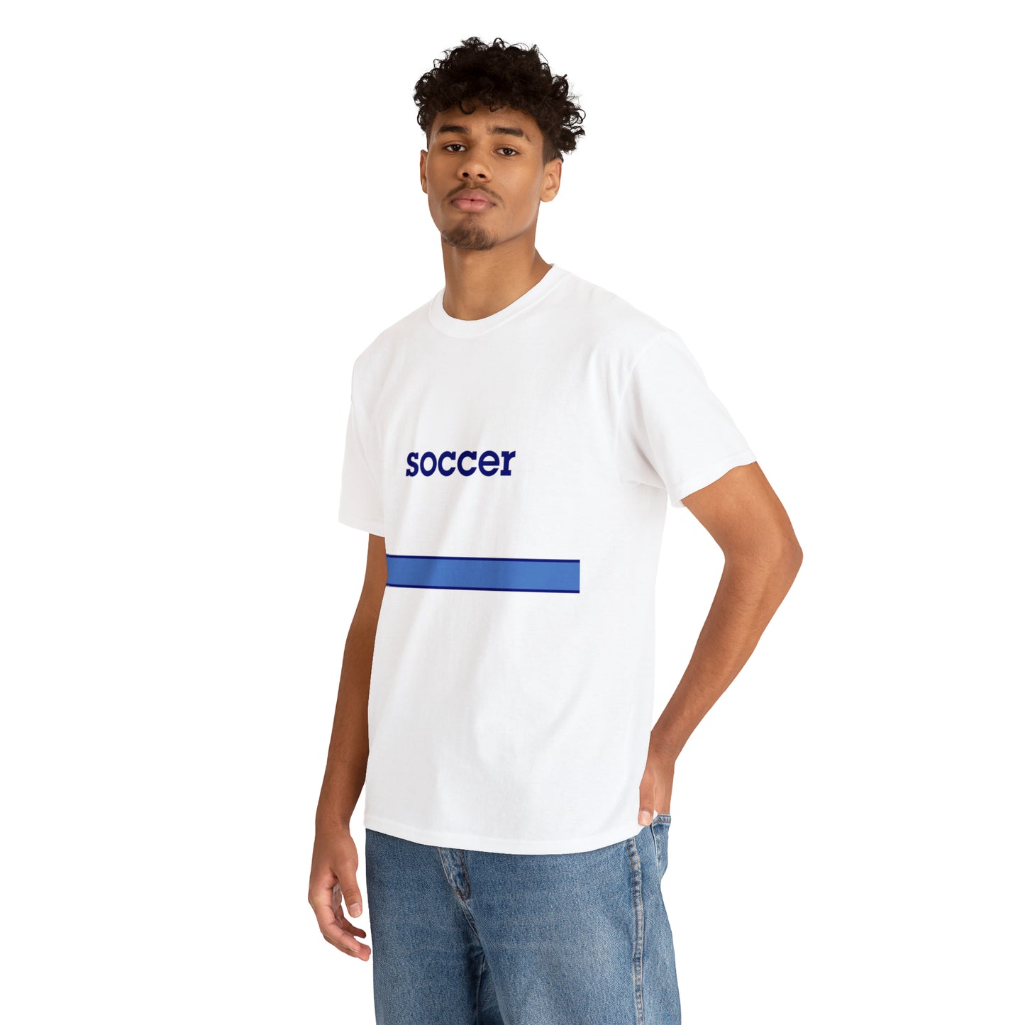 "Generic Soccer" Unisex Heavy Cotton Tee