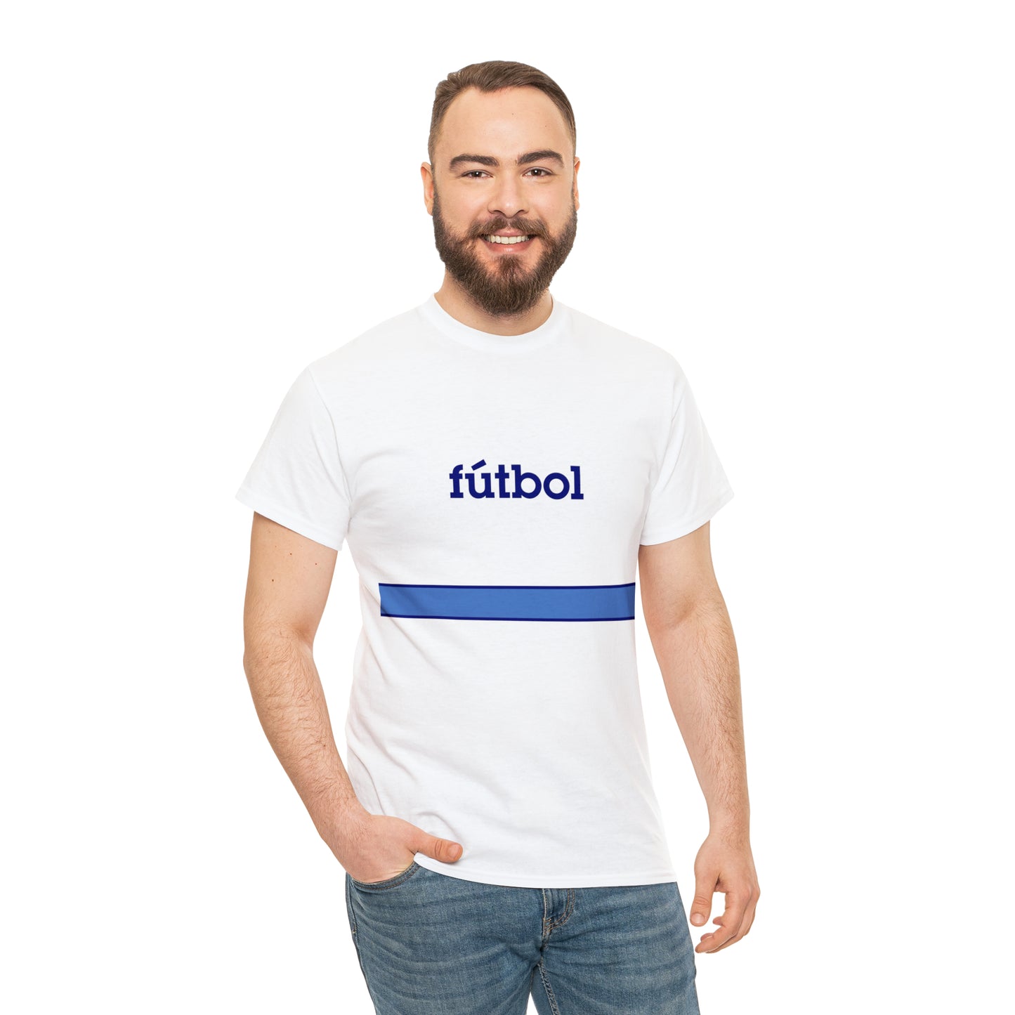 "Generic Fútbol" Unisex Heavy Cotton Tee