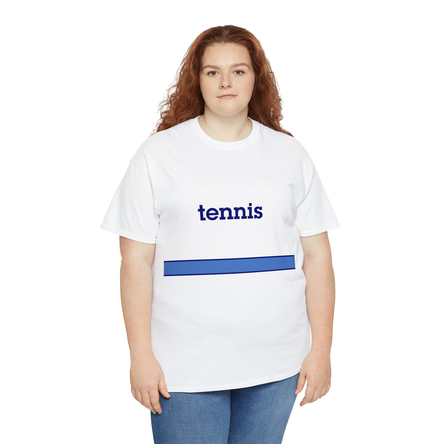 "Generic Tennis" Unisex Heavy Cotton Tee