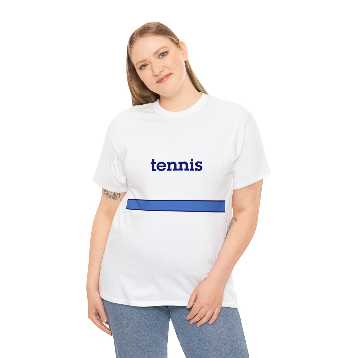 "Generic Tennis" Unisex Heavy Cotton Tee