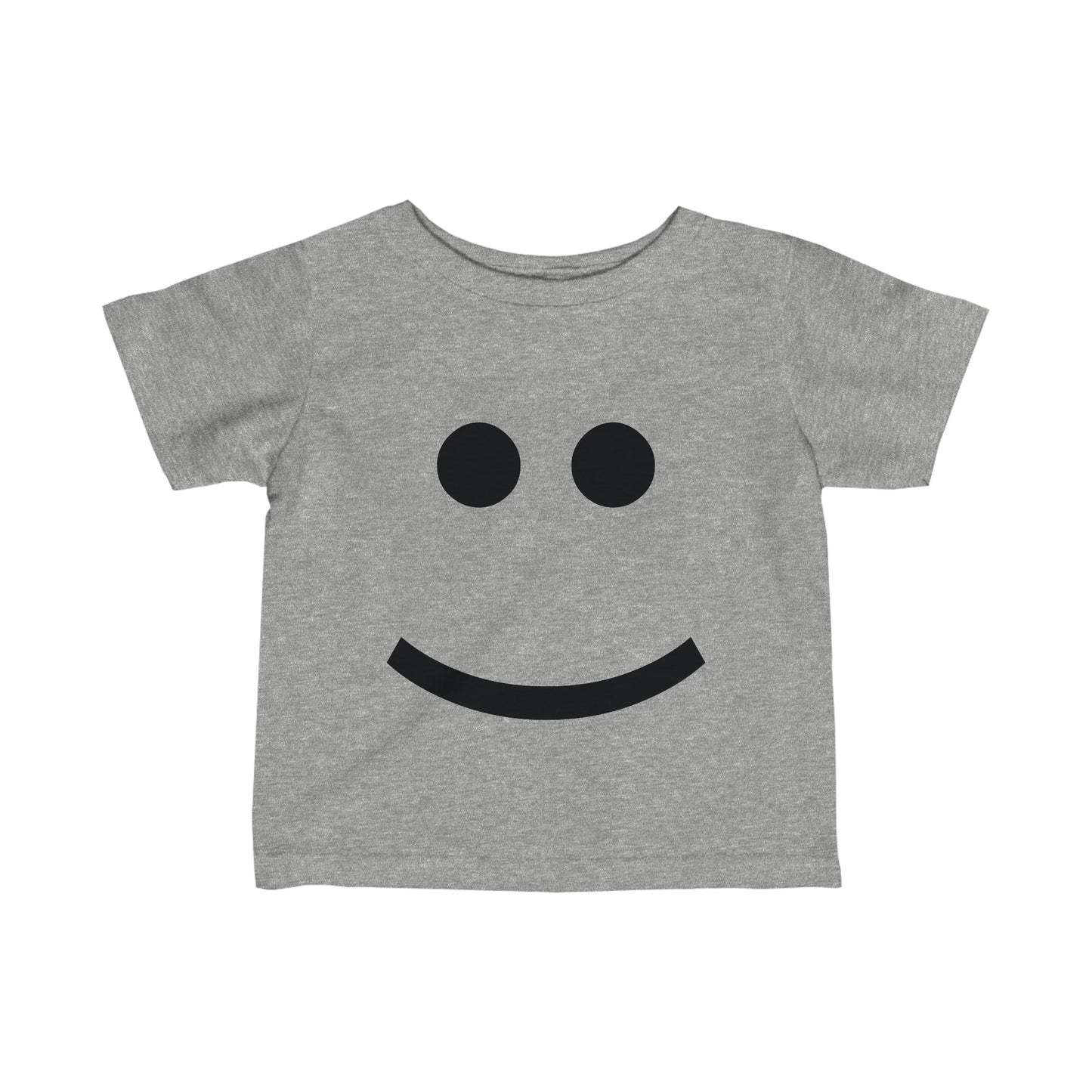 "Happy Toddler" Fine Jersey Tee (Black Graphic)