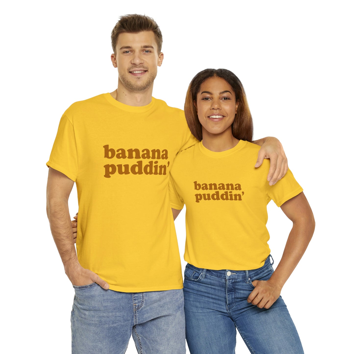 "Banana Puddin'" Unisex Heavy Cotton Tee