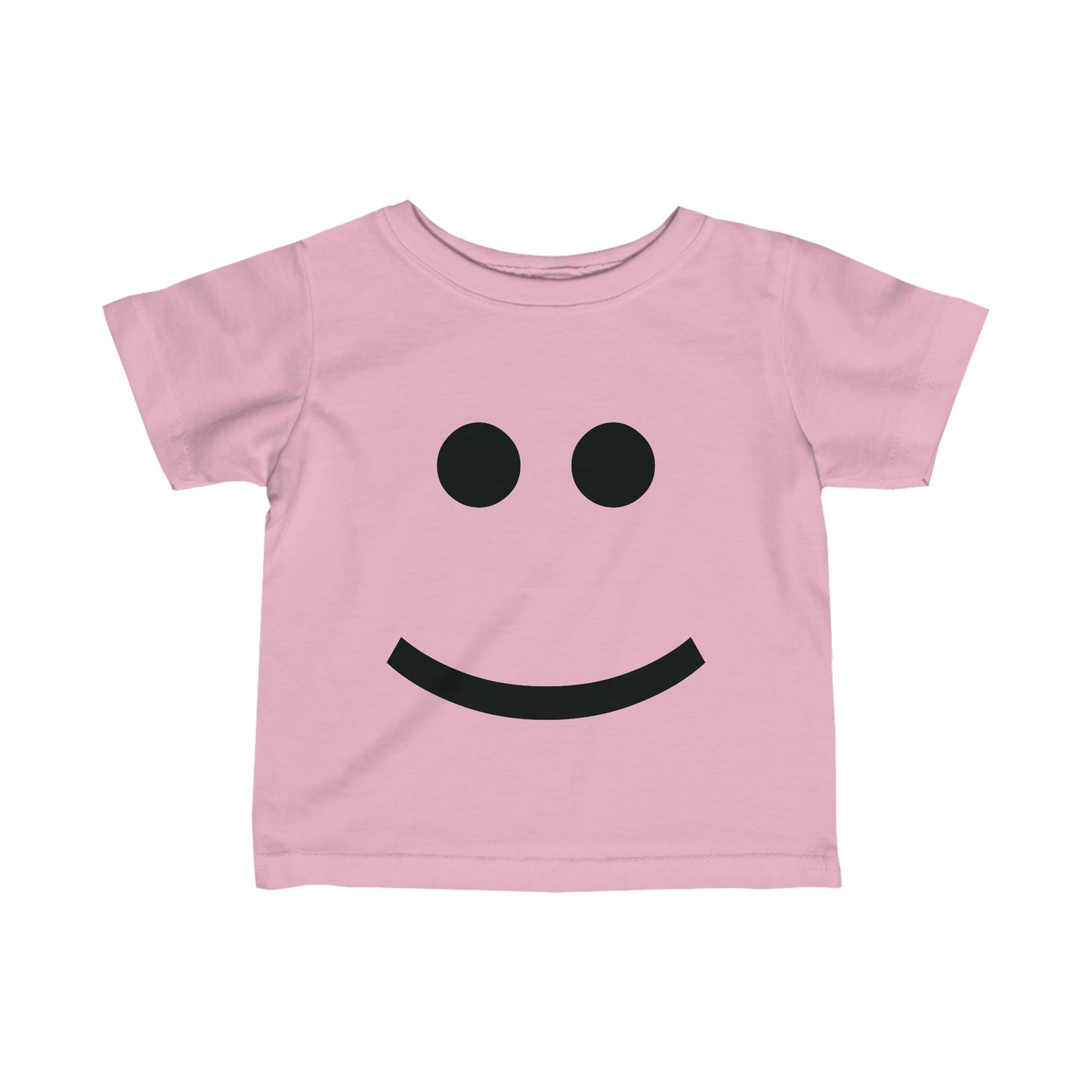 "Happy Toddler" Fine Jersey Tee (Black Graphic)