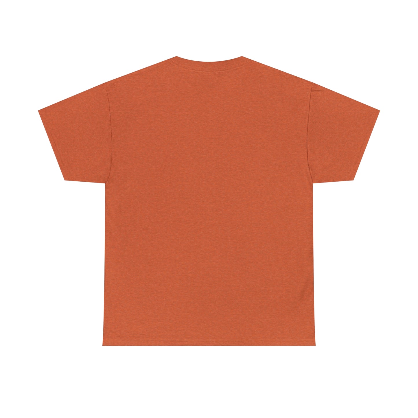 "Peach Cobbler" Unisex Heavy Cotton Tee (Orange)