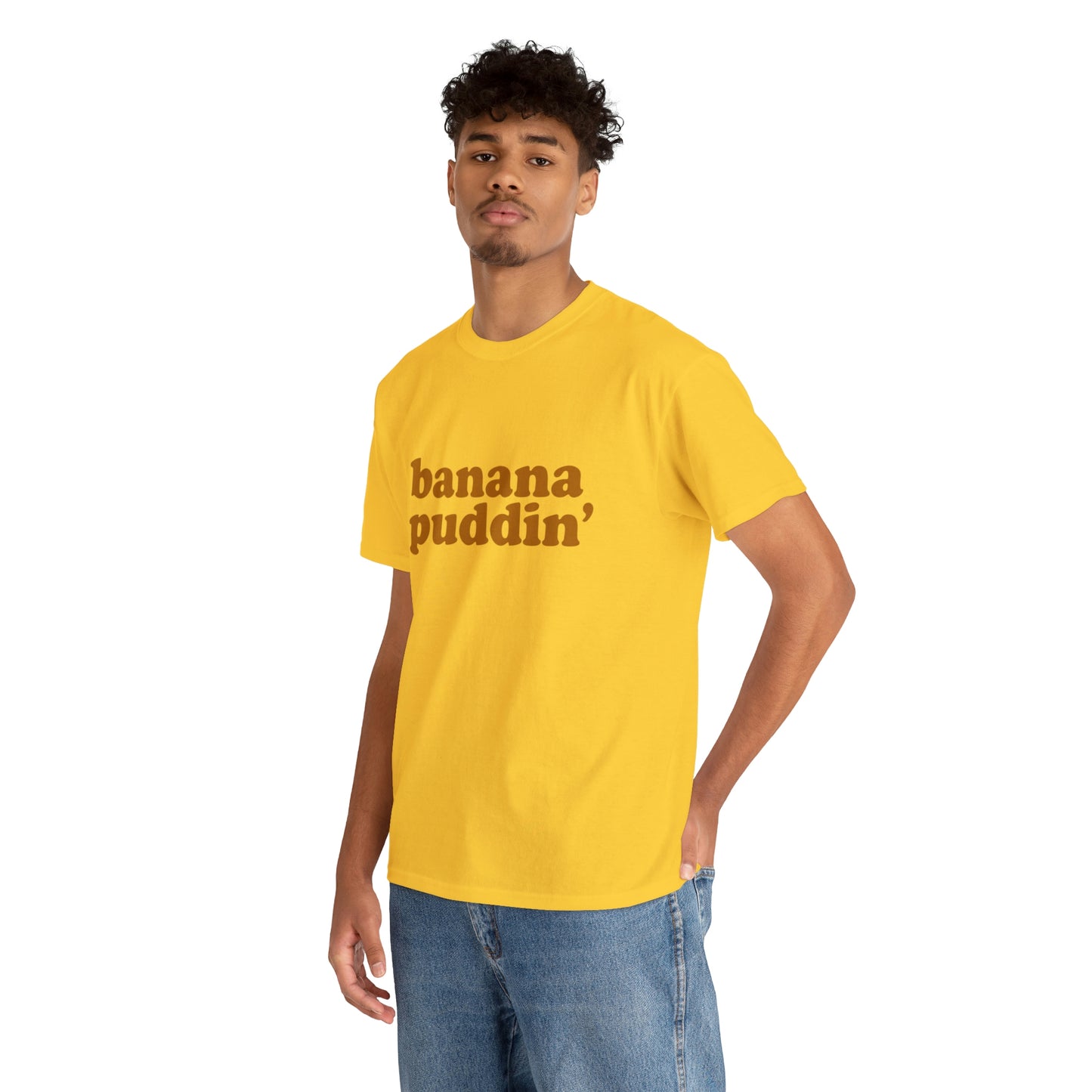 "Banana Puddin'" Unisex Heavy Cotton Tee