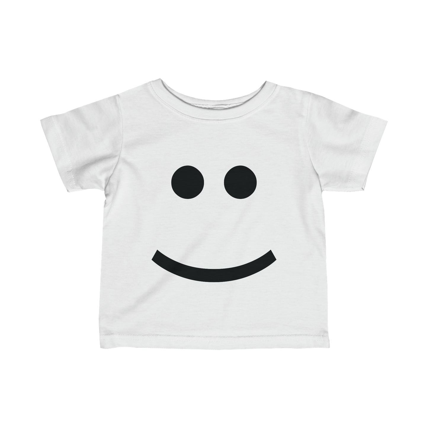 "Happy Toddler" Fine Jersey Tee (Black Graphic)