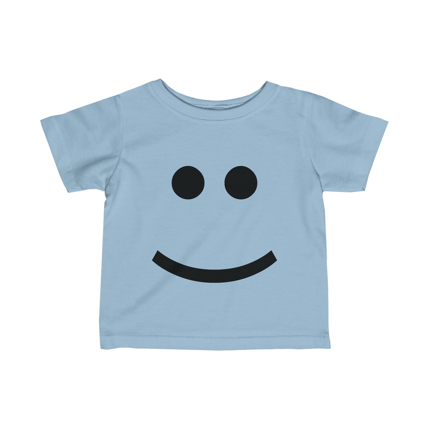 "Happy Toddler" Fine Jersey Tee (Black Graphic)