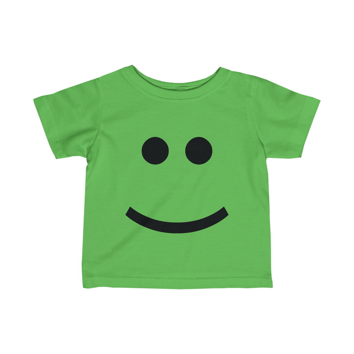 "Happy Toddler" Fine Jersey Tee (Black Graphic)