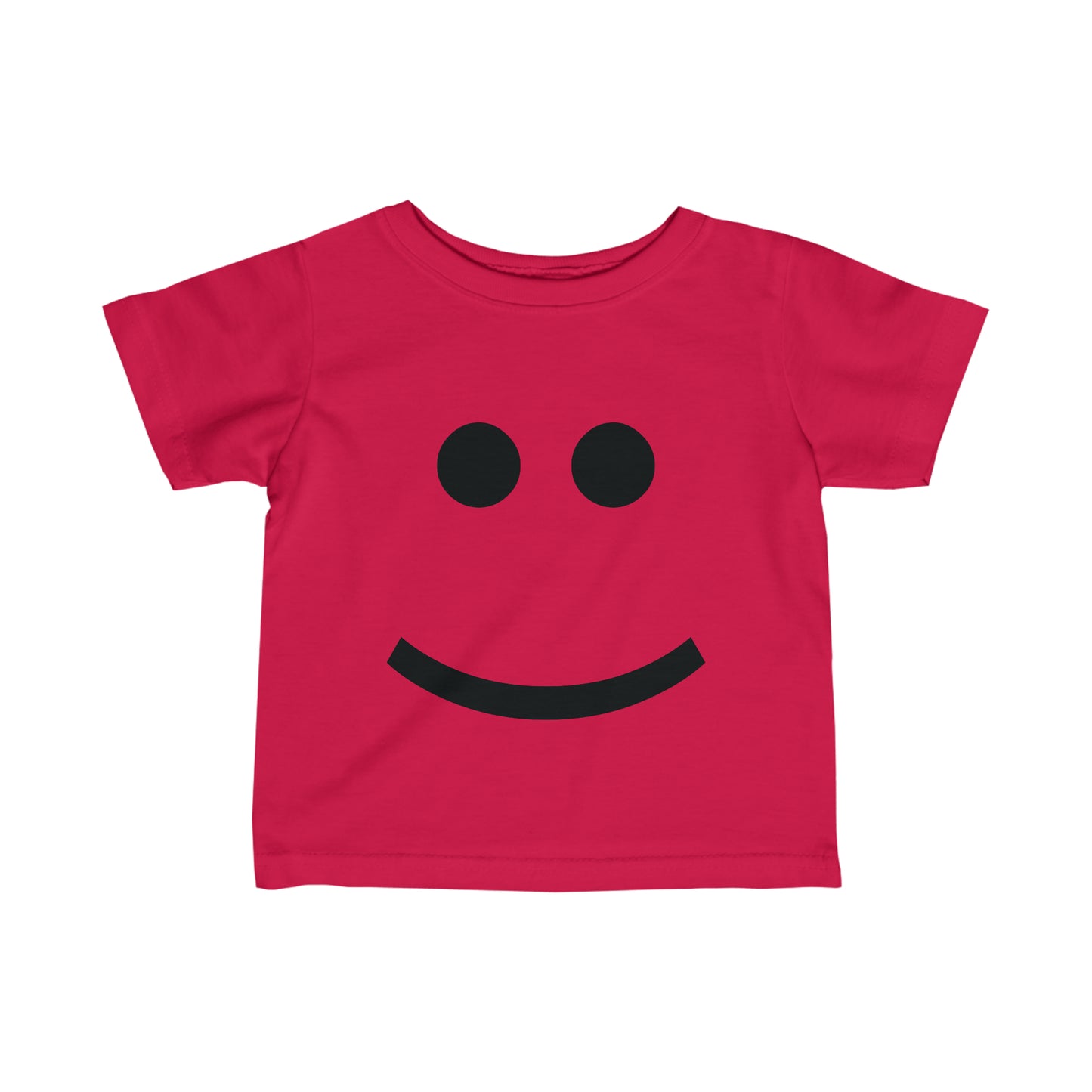 "Happy Toddler" Fine Jersey Tee (Black Graphic)